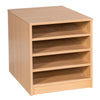 Mobile & Static 4 Fixed Shelves A2 Paper Storage - Educational Equipment Supplies