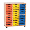 Triple Column Value Tray Unit - 36 Trays - Educational Equipment Supplies