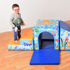Mountain Tunnel And Slide Soft Play Set - Sand & Sea - Educational Equipment Supplies