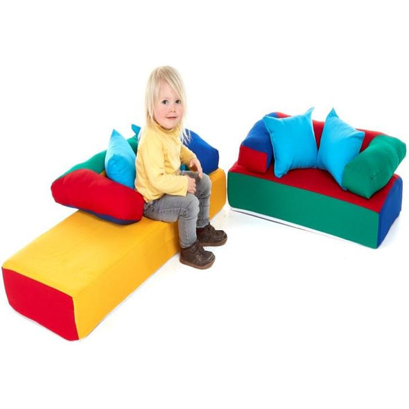 Toddler Soft Reading Corner - Multi-Colour - Educational Equipment Supplies