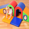 Toddler Double Slider Soft Play Set - Educational Equipment Supplies