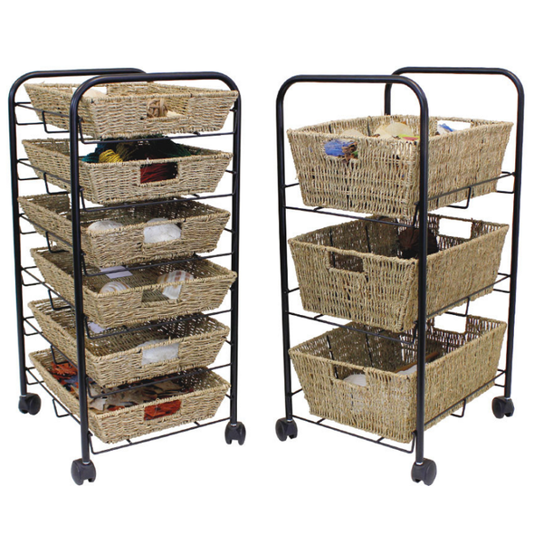 Multi Purpose Storage Tray Units + Seagrass Trays - Educational Equipment Supplies