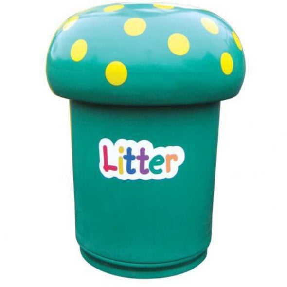90 Litre Mushroom Litter Bins - Educational Equipment Supplies
