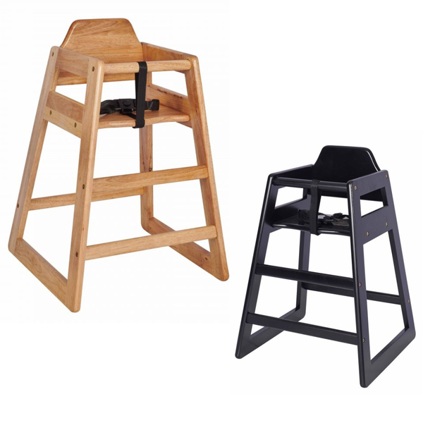 Nino Baby Wooden High Chair Assembled