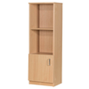 Premium 15 Boxfile Storage Unit With Half Cupboard - Educational Equipment Supplies