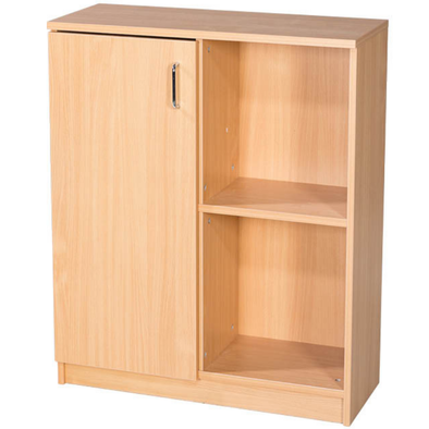Premium 20 Boxfile Storage Unit With Half Cupboard - Educational Equipment Supplies