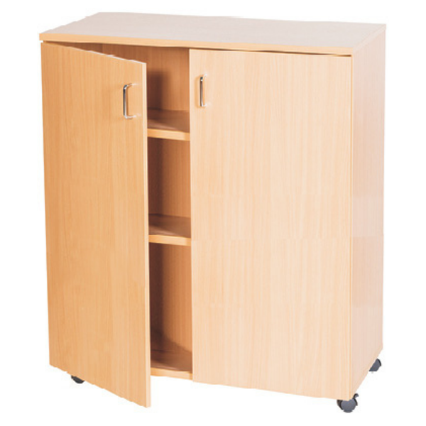 Double Bay Mobile Cupboard  - W690 x D480 x H943mm