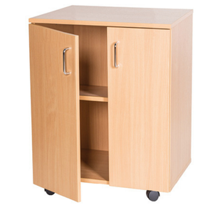Double Bay Cupboard - H697mm - Educational Equipment Supplies