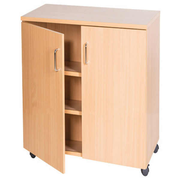 Double Bay Mobile Cupboard  - W690 x D480 x H861mm