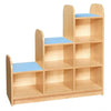 KubbyClass 3 Tier Stepped Storage Cube - Right Hand - Educational Equipment Supplies