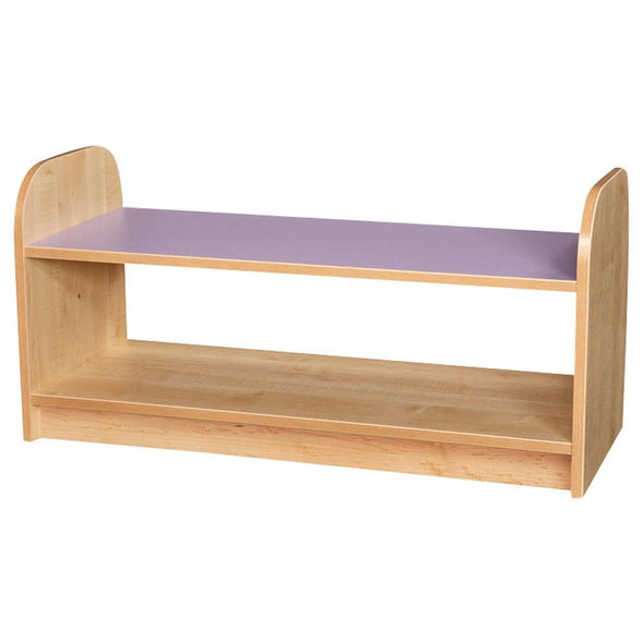 KubbyClass Low Level Bench Unit - Open Back + Trays - Educational Equipment Supplies