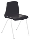 NP Poly Classroom Chair - Balck & White - Educational Equipment Supplies