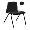 NP Poly Classroom Chair - Balck & White - Educational Equipment Supplies