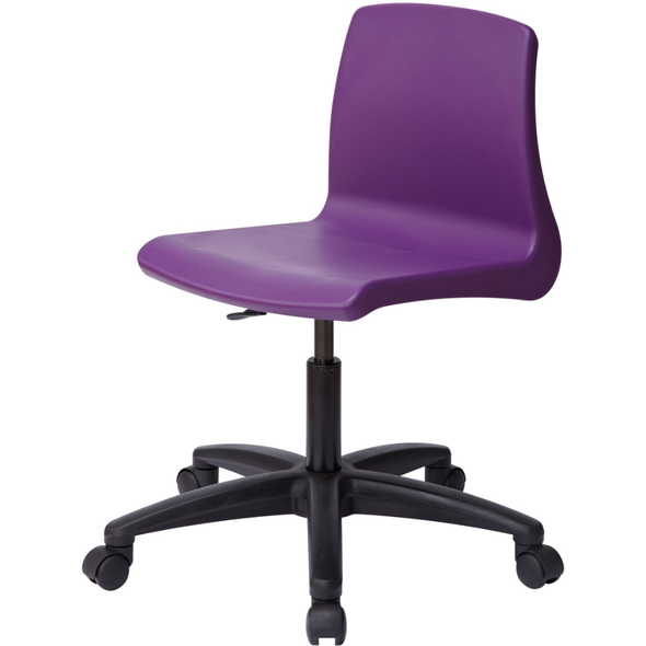 NP Swivel Gas Lift Poly Chair NP Swivel Chair |  Gas Lift Chair |  www.ee-supplies.co.uk