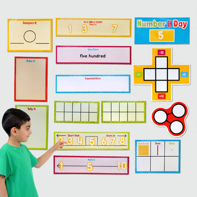 Number of the Day Bulletin Board Set - Educational Equipment Supplies