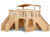 Playscapes Nursery Adventure Wooden Playhouse - Educational Equipment Supplies
