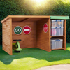 Nursery Bike Shed With Storage - Educational Equipment Supplies