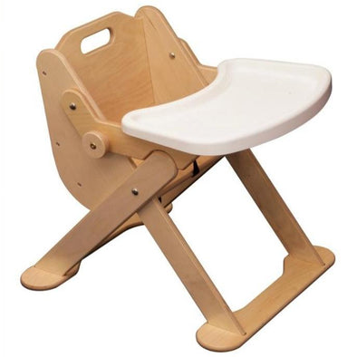 Playscapes Sturdy Wooden Low High Chair - Educational Equipment Supplies