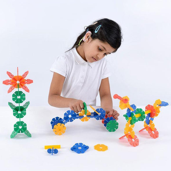 Octoplay Learner Construction Set - 60 Pieces - Educational Equipment Supplies
