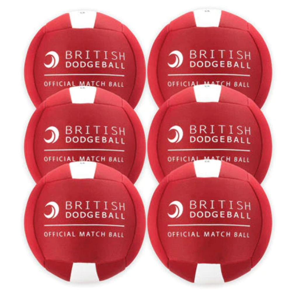 Official British Dodgeball Match Ball x 12 Educational Equipment Supplies