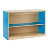 Bubblegum Open Bookcase With 1 Fixed Adjustable Shelf - Educational Equipment Supplies