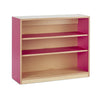 Bubblegum Open Bookcase With 2 Adjustable Shelves - Educational Equipment Supplies