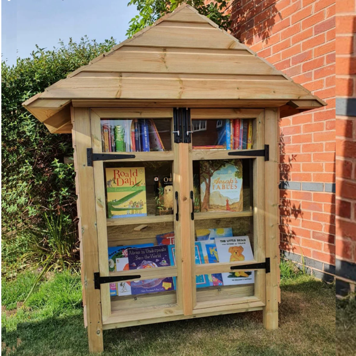 Outdoor Book Library Shed | Educational Equipment Supplies