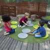 Outdoor Circular Indoor-Outdoor Mats-Pack of 10 Outdoor Circular Indoor-Outdoor Mats-Pack of 10 | Sit Upons | www.ee-supplies.co.uk