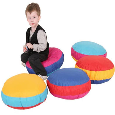 Indoor / Outdoor Children's Cushion Pack x 5 - Educational Equipment Supplies