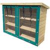Outdoor Three-Tier School Storage Unit With PVC Cover - Educational Equipment Supplies