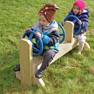Wooden Driving Bench Outdoor Messy Mud Kitchen | ee-supplies.co.uk