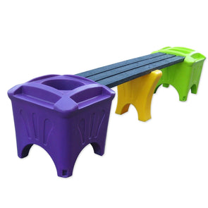 Outdoor Modular Seating Set - Single Bench Outdoor Modular Seating - Single Bench | Outdoor Seating | www.ee-supplies.co.uk