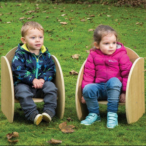 Leave Me Outdoors - Outdoor Toddler Chair (Set of 2) - Educational Equipment Supplies