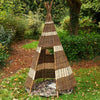 Outdoor Two Tone Pod Wicker Wigwam - Educational Equipment Supplies