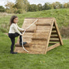 Duo Of Outdoor Wooden Climbing Crests Ages 3 Years + Outdoor Wooden Rope Climbing Crest Ages 3 Years + | www.ee-supplies.co.uk