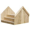 Outdoor Wooden Up & Over Steps - Educational Equipment Supplies