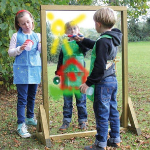 Outdoor Painting Mirror - Educational Equipment Supplies