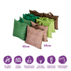 Eden Children's Grab & Go Cushions x 10 - Nature Pack of 10 Nature Grab & Go Cushions | Nature Bean Bags | www.ee-supplies.co.uk