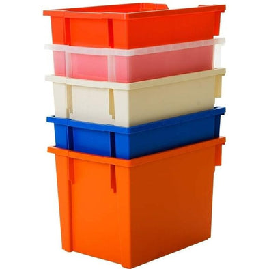 F3 Jumbo Gratnell's Plastic Storage Trays - H300 x W312 x L427mm - Educational Equipment Supplies