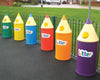52 Litre Midi Pencil Litter Bins - Educational Equipment Supplies