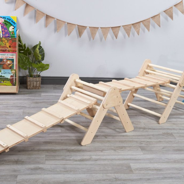 Pikler Style Clambering Folding Triangles