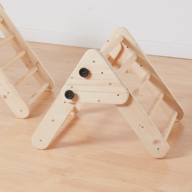 Pikler Wooden Triangle Climber - Educational Equipment Supplies
