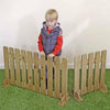 Pine Picket Fence Panels - Educational Equipment Supplies