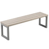 Picnic Bench Seat - Grey Oak - Educational Equipment Supplies