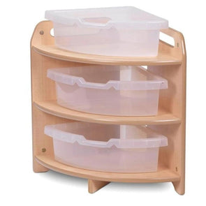 Playscapes Tall 90° Corner Unit 3 x Trays - Educational Equipment Supplies