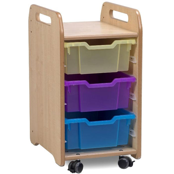 Playscapes Tray Unit - Single Column - 3 Deep Trays