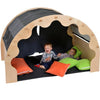 Play Pod & Canopy & 2 Sets Of Curtains, 6 Scatter Cushions & Large Mat - Educational Equipment Supplies