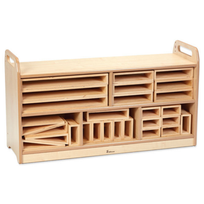 Playscape Hollow Block Storage Unit with Back - Educational Equipment Supplies