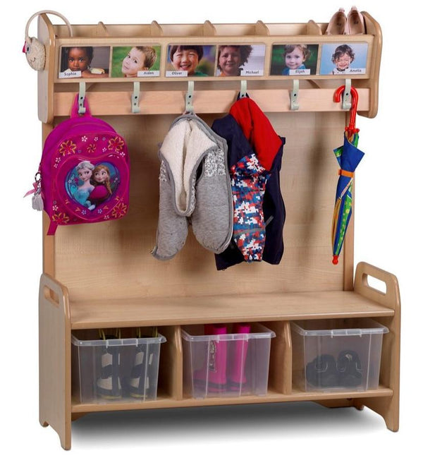 Playscape Welcome Freestanding Cloakroom Unit