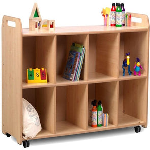 Playscapes 4 Column Shelf Storage - Educational Equipment Supplies